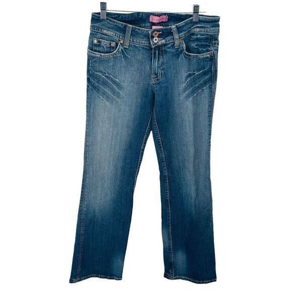 American Republic 1507 Women's Jeans Mid Rise Straight Leg Denim Size 30 - Picture 1 of 12